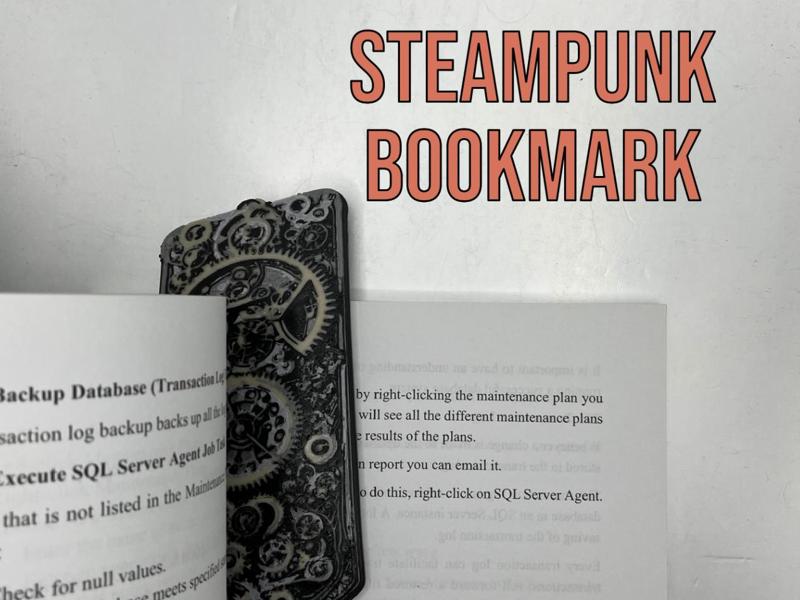 Steampunk Bookmark