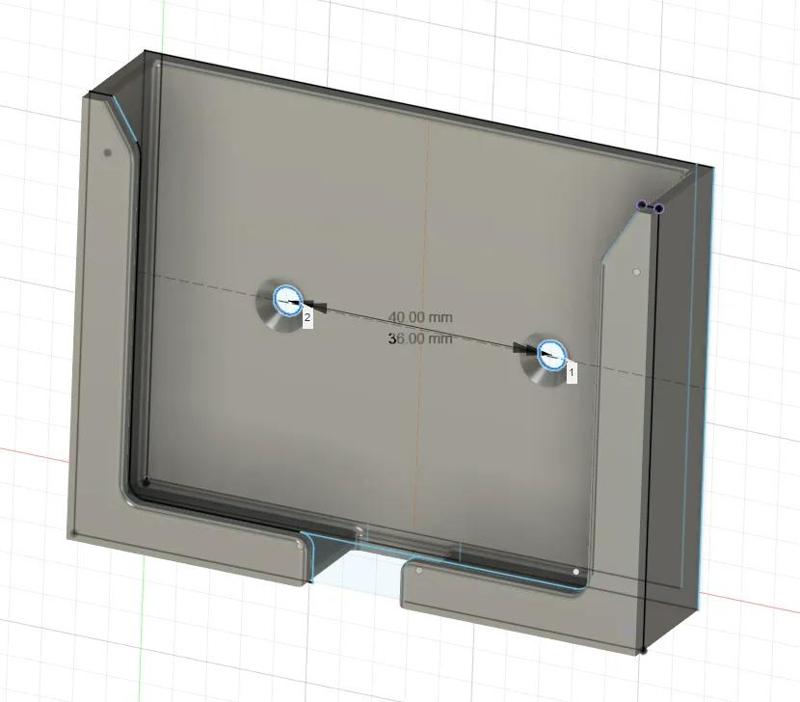 Smartphone holder skadis board   