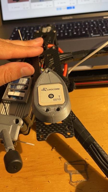 Bn-880 gps holder for FPVCycle CineGlide 7"