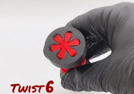 Twist6 Vortex Fidget Passthrough [Circle & 80mm]