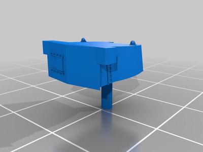 1/700 Soviet 180mm/57 gun turret