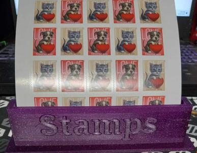 Stamp Sheet Holder   