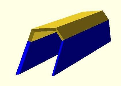 Tunnel walls Gotthard base style