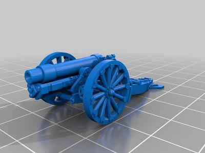 BL 6 Inch 26 CWT Howitzer easy print