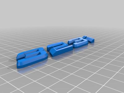 BMW 323i model number