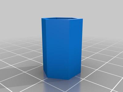 cap for filament dry box fitting, push-to-fit 10mm