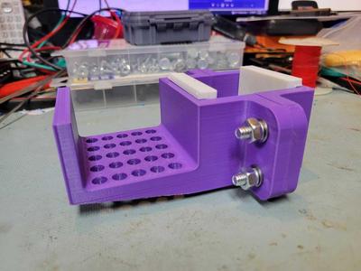 Rectangular 2" bar bracket