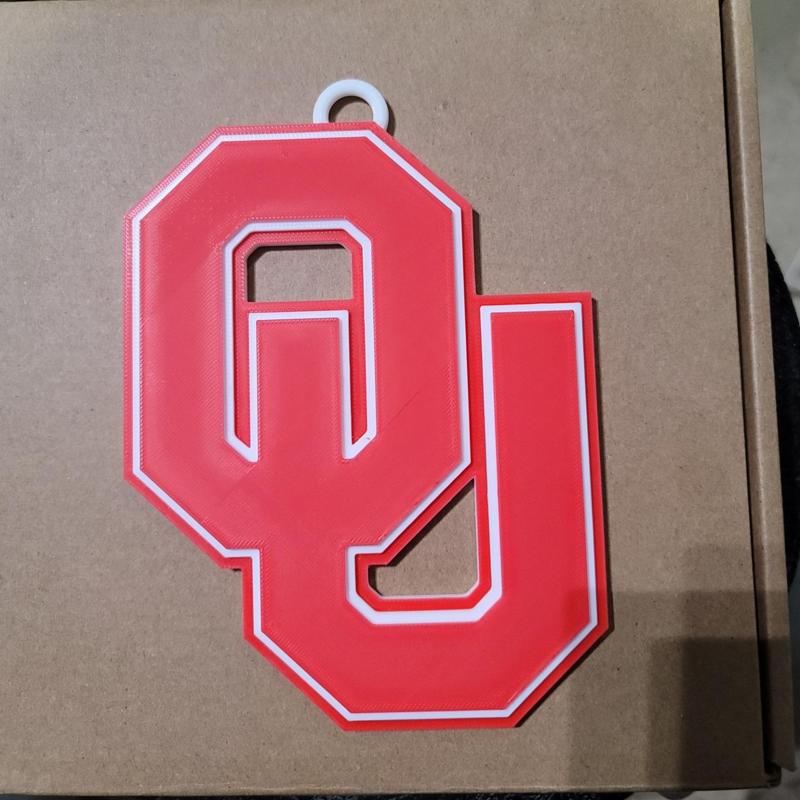OKLAHOMA 3D Logo 180mm series