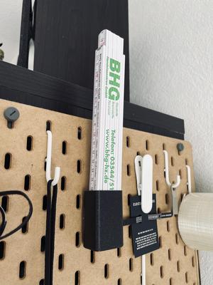 Folding Ruler mount for SKÅDIS