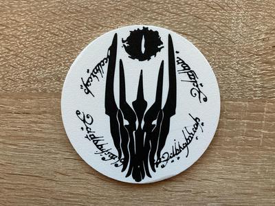 Lord Of The Rings - LOTR - coaster - Sauron