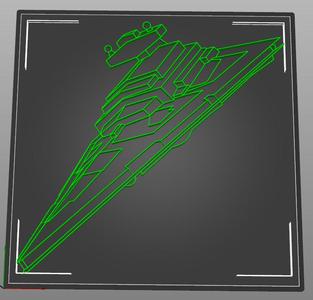 Star Wars Star Destroyer Wall Art