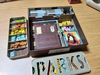 PARKS - boardgame inserts