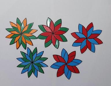 Flower wall art