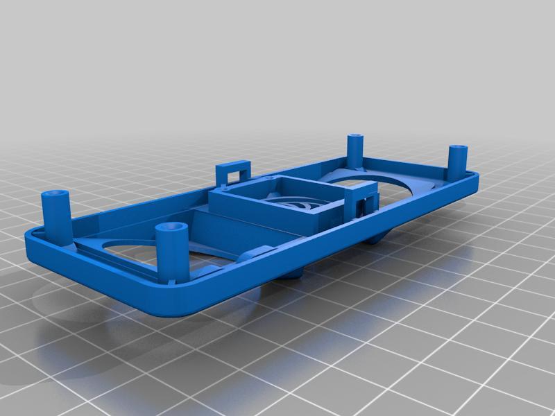 30° Walksnail VRX cover for TrueRC X-Air MK2 (by Zepzep)