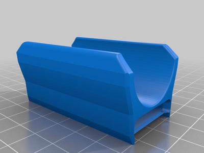 Bremote Holder / Clip - for 25.4mm 1" square aluminium tubing - Tow Boogie