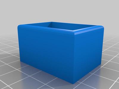 tampa externa metalon 20x30 ( Rectangular Insert for tube )