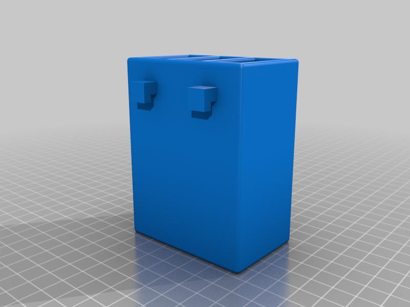 Zollstock Halter für Lochwand mit 35mm Lochabstand Lochgrösse 10x10mm