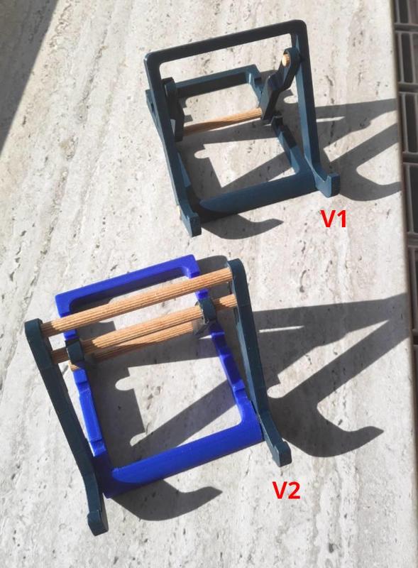 Steam Deck Stand with Wooden Pegs (updated!)