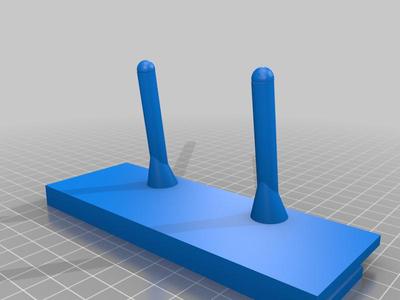 Two Pistol holder for SecureIt gun safe