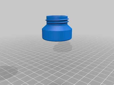 New male and female ends for carbon filter