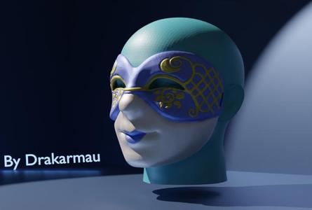 joyfull joe the venitian jester mask