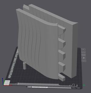 AMS stacking stand for Bambu Lab X1 and P1P