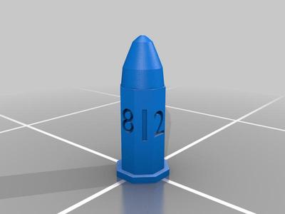 Bullet Dice D8 / D6