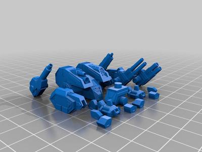MechWarrior4 Poly Models