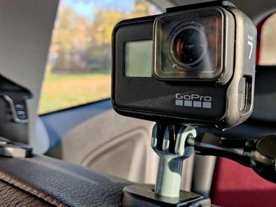 GoPro car Headrest/Handlebar Mount/Holder Adaptor