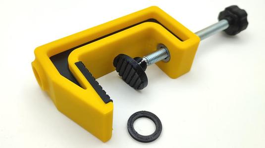 Table lamp clamp