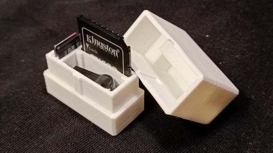 SD card and Flash drive case, Alterra style