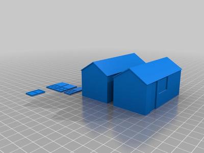 garage in oo scale