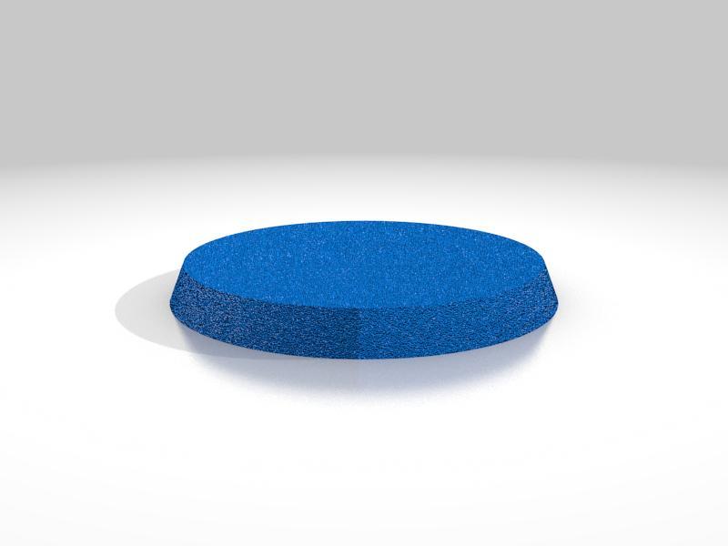 Peanas redondas wargames (wargames bases) Escala 1/48 28mm