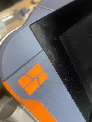 BLV - AMS Riser for X1C Part3, 4 Fixed(fit upper Glass Perfectly)