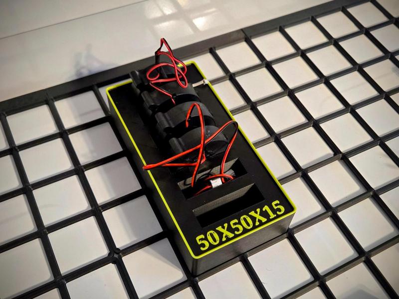 50x50x15 Fan Holder - Gridfinity