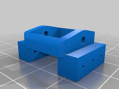 FPV Cam Mount Adapter 28mm to 14mm + 19mm Caddx Vista Nano Polar