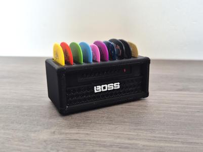 Boss amp holder for guitar picks