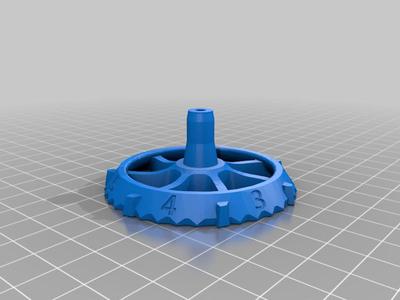Hypercube Evolution Bed Leveling KNOB (HEVO)