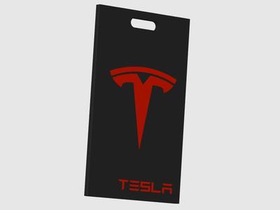 Tesla key card holder