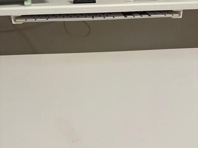Apple Magic keyboard under desk Rail