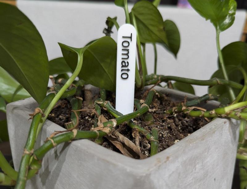 Customizable Plant Marker