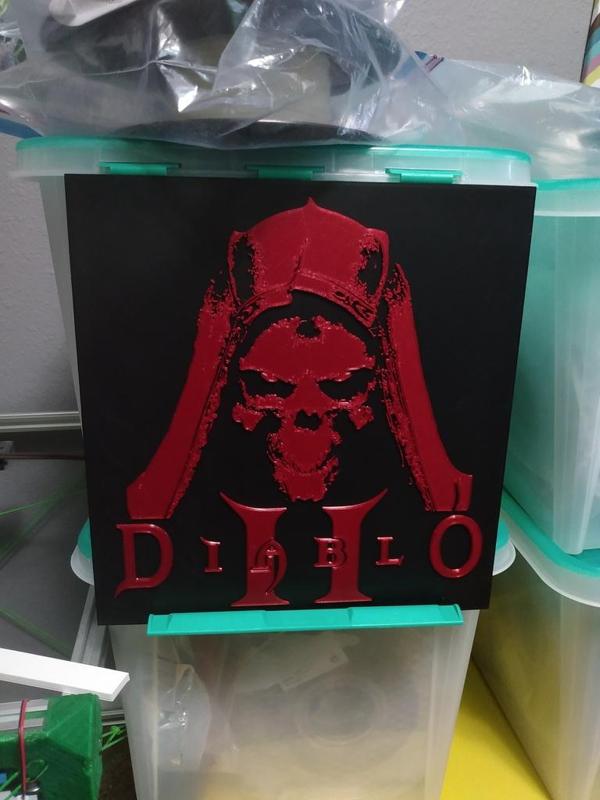 Diablo2 Placard Dual Extrusion