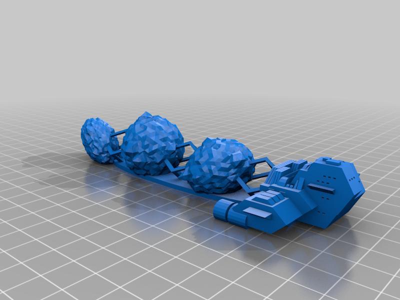 Asteroid Hauler Starship