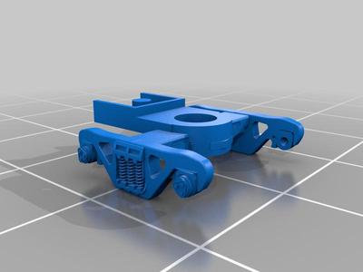 n scale roller bearing truck w/30' wheel 