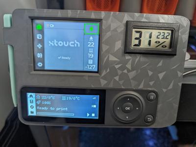 P1S  Chamber Temperature & XTouch Screen Mount