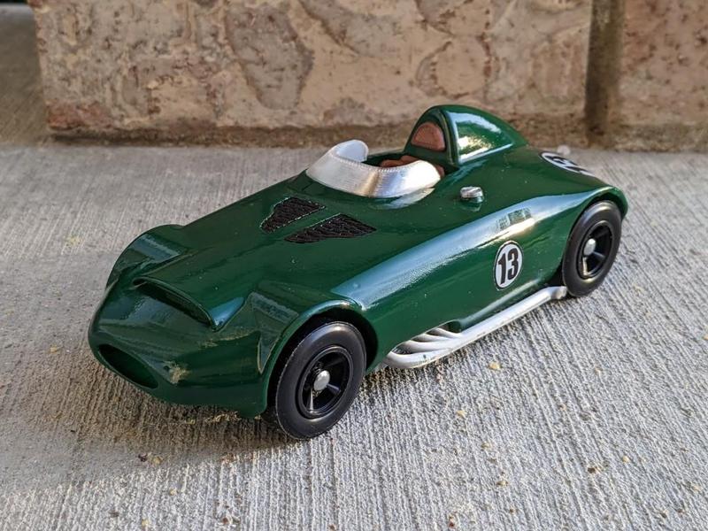 Vintage Concept Race Car (Pinewood Derby Car Shell)