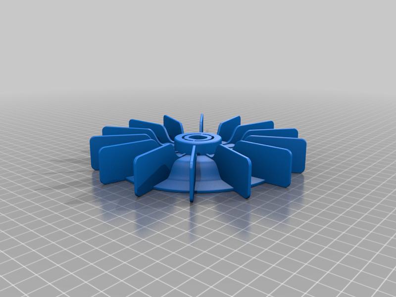 Electric Motor Internal Cooling Fan