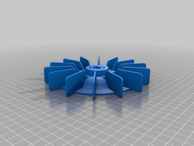 Electric Motor Internal Cooling Fan