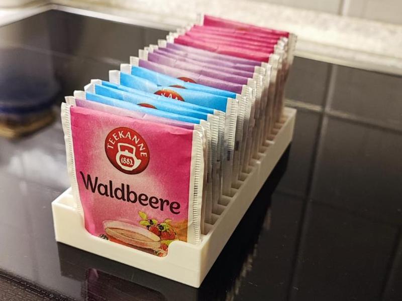 Teabag mix Pack Organizer