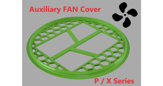 Auxiliary Fan Cover for Bambu lab P/X printer series with LOGO